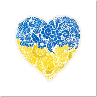 Love Ukraine Posters and Art